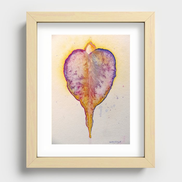 Embodiment Yoni Recessed Framed Print