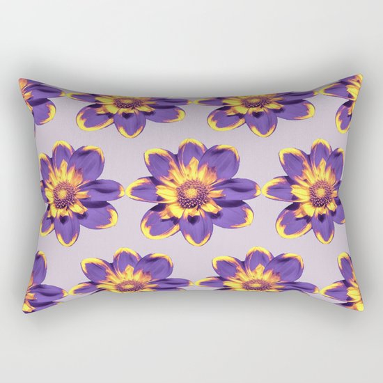 Flower Pattern #3 Rectangular Pillow