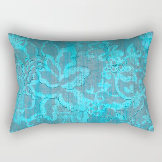 I have the blues Rectangular Pillow