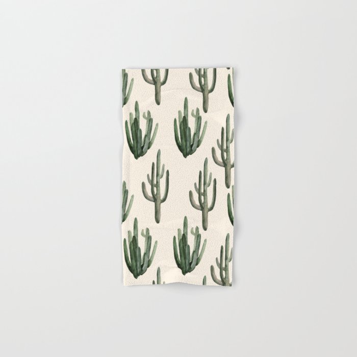 Cactus Hand & Bath Towel