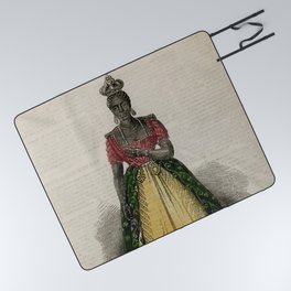 Empress of Haiti, C.1849 - Adelina Soulouque Picnic Blanket