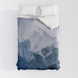 Blue ocean Duvet Cover