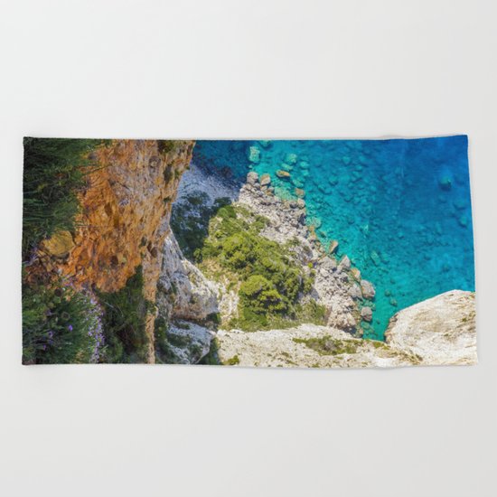 Greece Beach Towel
