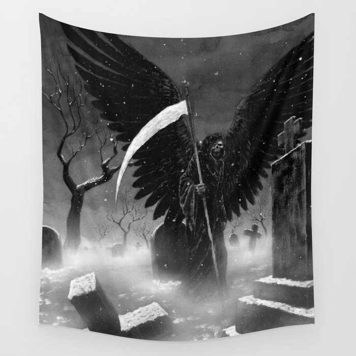 Angel of Death Wall Tapestry