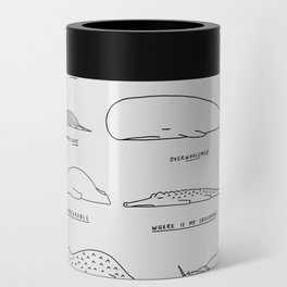 Moody Animals Pattern Can Cooler