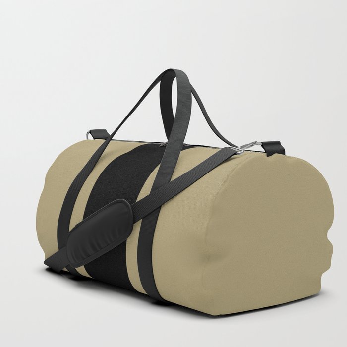 letter L (Black & Sand) Duffle Bag