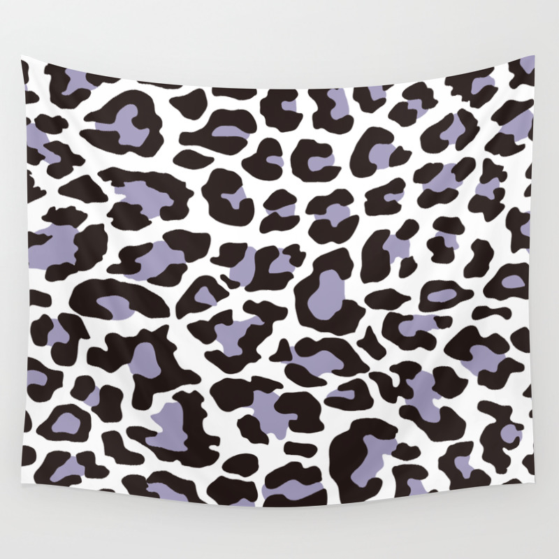 Society6 Snow Leopard Pattern_c by Factorie on Bath Mat 17 x 24 