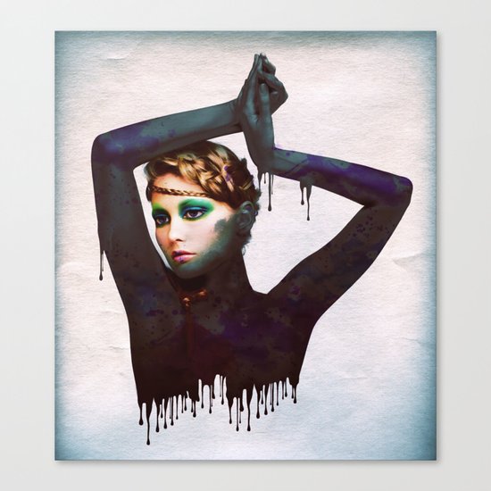The Girl 4 Canvas Print