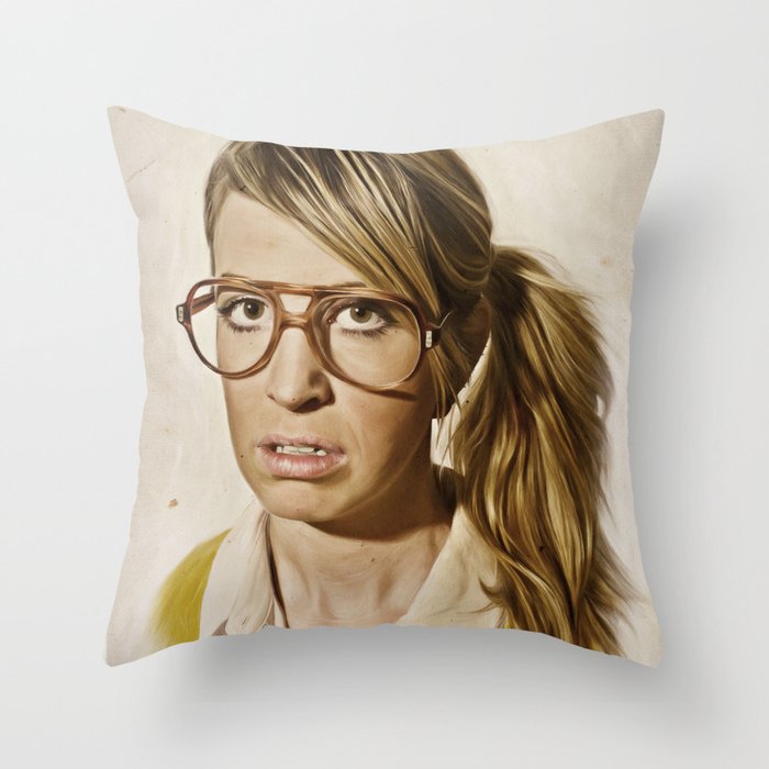 i.am.nerd. : Lizzy Throw Pillow