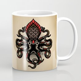 Traditional Tattoo Octopus  Coffee Mug
