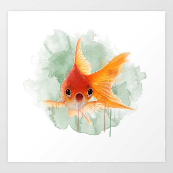 Goldfish Art Print