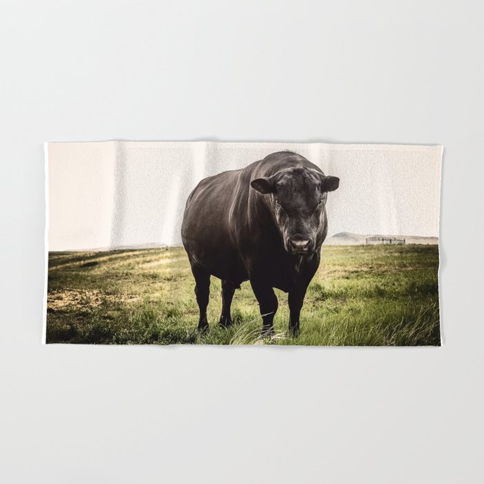 big black angus bull hand amp bath towel by debibishop black angus growth chart