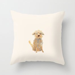 A dog called Jazz Throw Pillow
