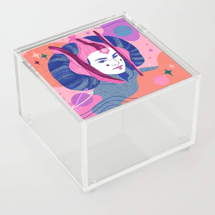 "Queen Padme Amidala" by Jenny Chang-Rodriquez Acrylic Box