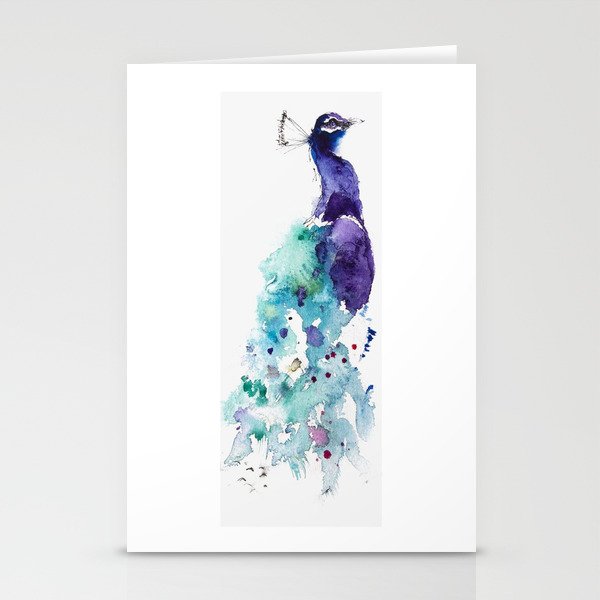 Peacock Stationery Cards