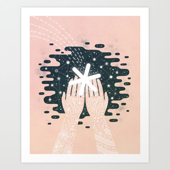*Catching Stars* Art Print