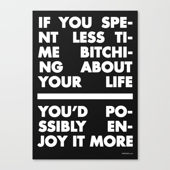POSSIBLY /3/ Canvas Print