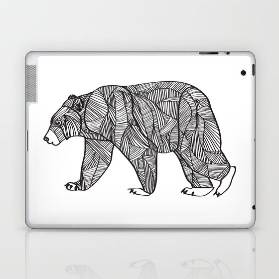 Black Bear Laptop & iPad Skin