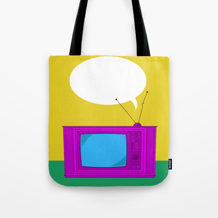 Retro TV Tote Bag