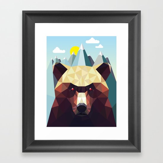 Bear Mountain Framed Art Print