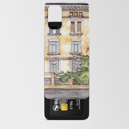 House in Cotroceni illustration Android Card Case
