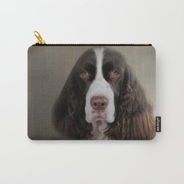 Waiting Patiently - English Springer Spaniel Carry-All Pouch