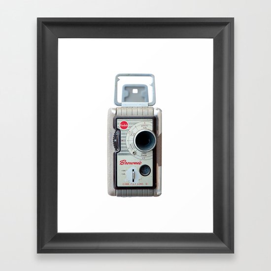 Brownie 8mm Movie Camera Framed Art Print