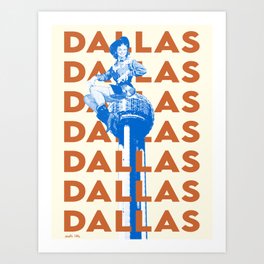 Dallas 2 Art Print