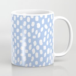 Blue leopard dots Coffee Mug