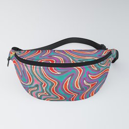 Disco Worms  Fanny Pack