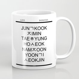 BTS Hangul Time! Coffee Mug