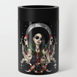 Hecate Triple Moon Goddess Can Cooler