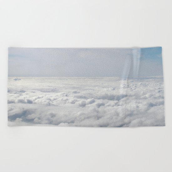 Above the Clouds Beach Towel