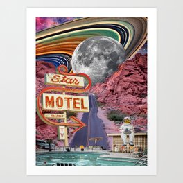 Planetary Roadtrip Art Print