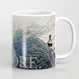 explore. Coffee Mug | Inourgardentoo, Mountain, Nature, Brazil, Typography, Landscape, Photo, Explore, Riodejaneiro, Travel 