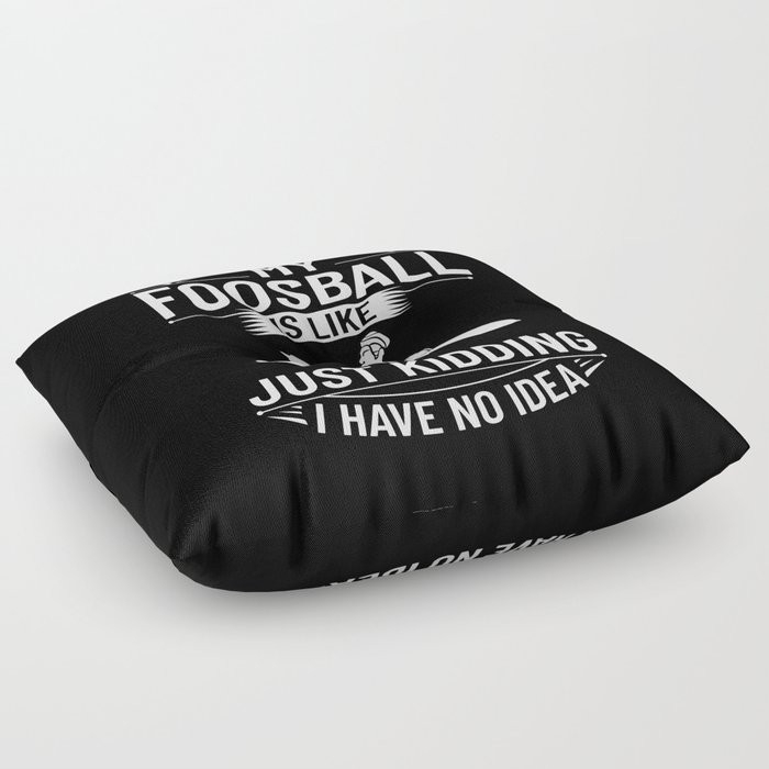 Foosball Table Soccer Game Ball Outdoor Player Floor Pillow