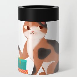 Cat Gifts Christmas Can Cooler