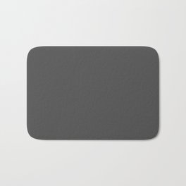 Plain Charcoal Grey to Coordinate with Simply Design Color Palette Bath Mat
