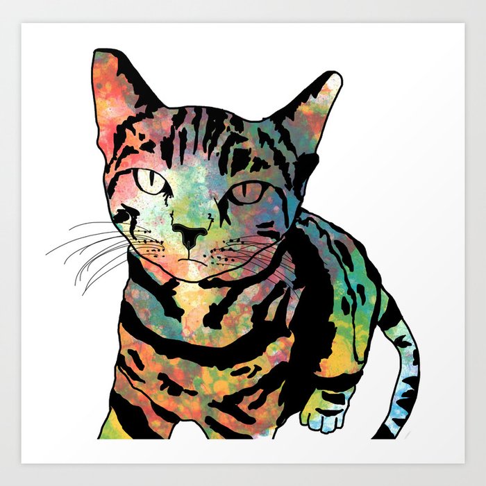 Cat Lovers Vintage Design - Funny Cats - Cat - Posters and Art Prints