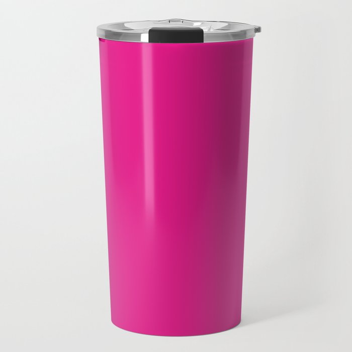 Simply pink color - Mix and Match with Simplicity of Life Travel Mug