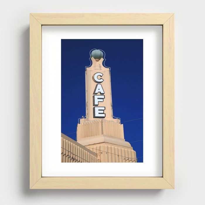 Route 66 - Conoco Tower Station 2008 #3 Recessed Framed Print