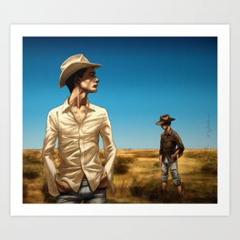 Dayvan Cowboy Art Print