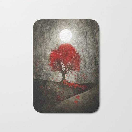Red autumn. Bath Mat