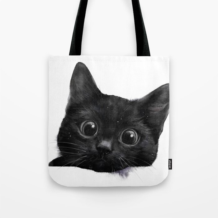 Pretty Please Cat Tote Bag