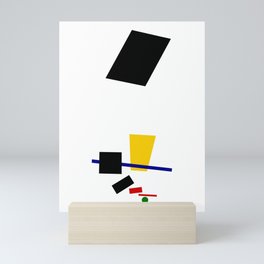 Kazimir Malevich - Painterly Realism of a Football Player – Color Masses in the 4th Dimension Mini Art Print