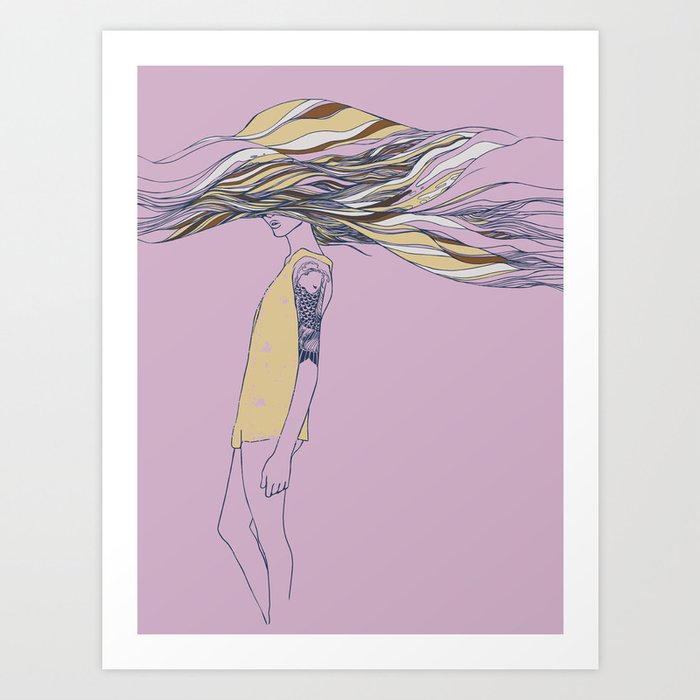 TRULY, DEEPLY IN LOVE Art Print