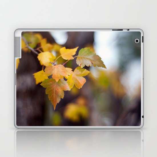 Autumn Yellow Laptop & iPad Skin