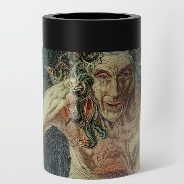 Medusa vintage artwork - Carlos Schwabe Can Cooler