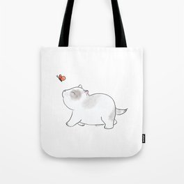 Wait for me, Butterfly. Tote Bag