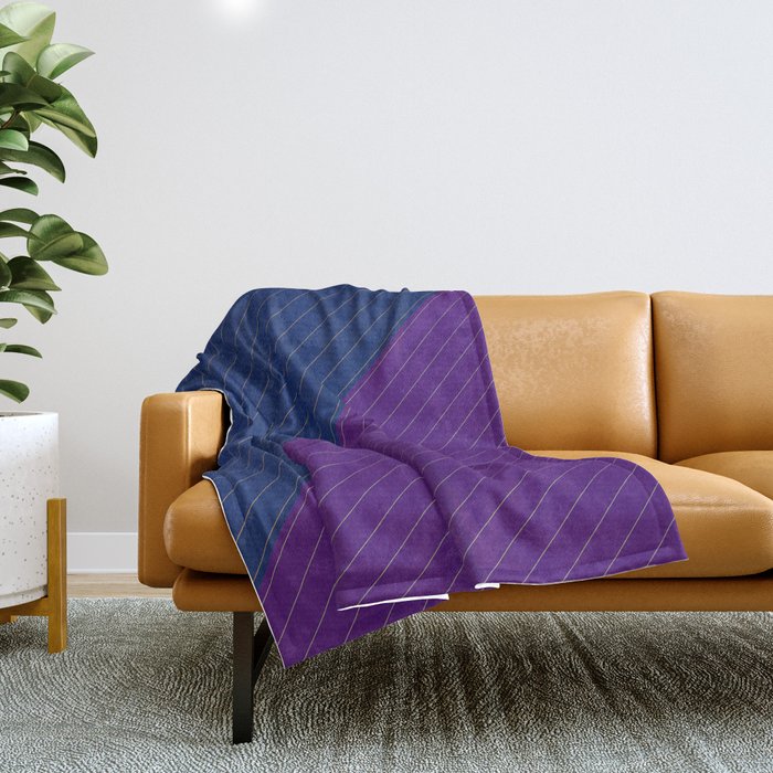 Violet sales throw blanket